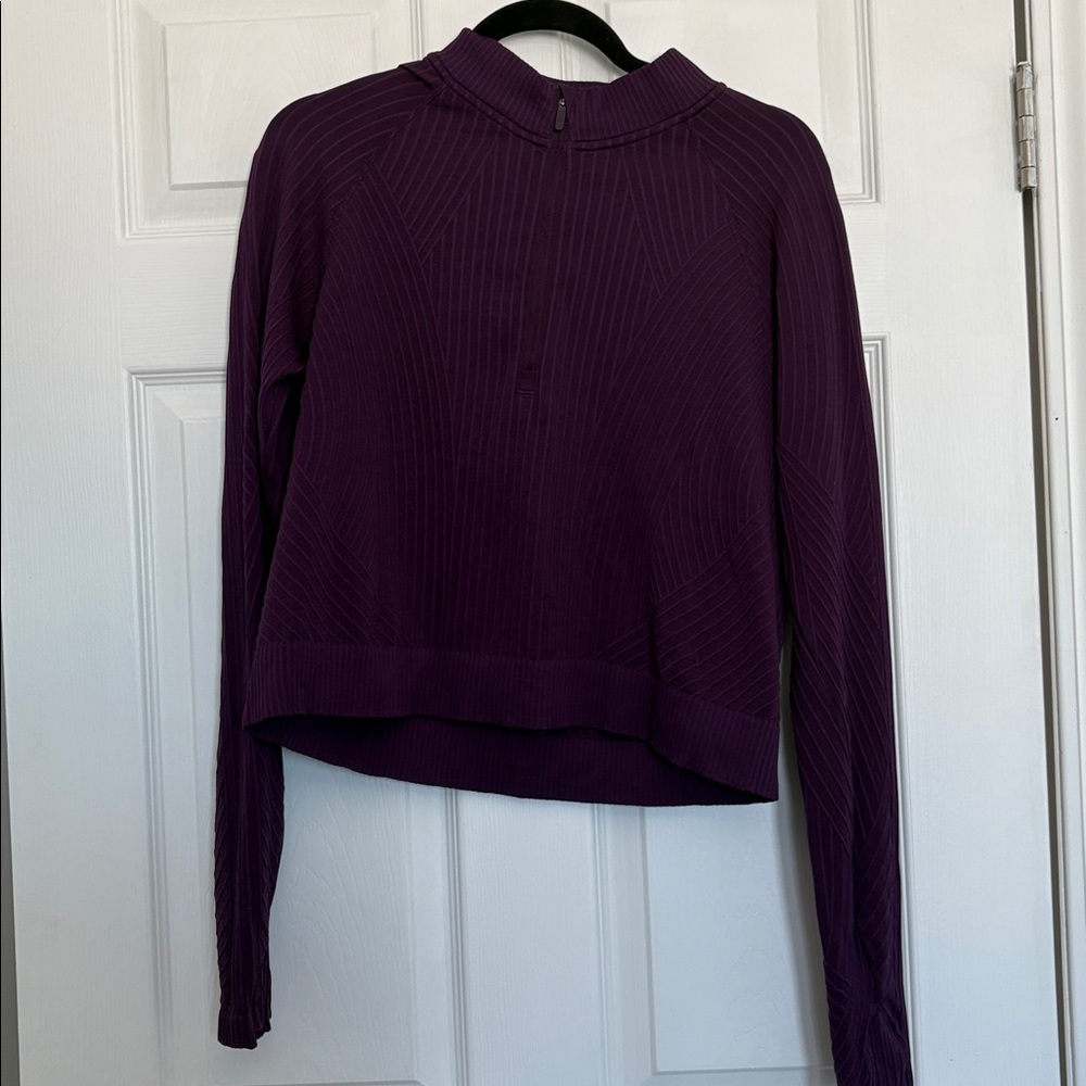 Lululemon Rest Less Cropped Half Zip - Picture 4 of 9